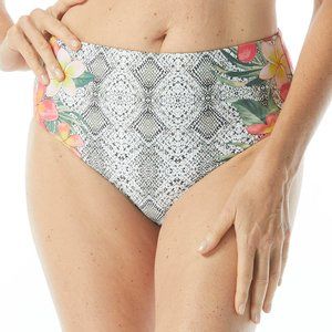 Coco Reef Verso Reversible High-Waist Bikini Bottoms Monaco